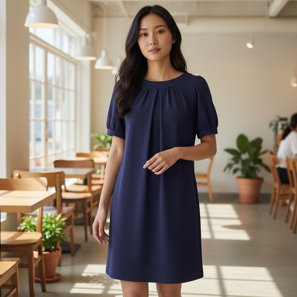 Theory | Wool Blend Becca Purple Dress for Women